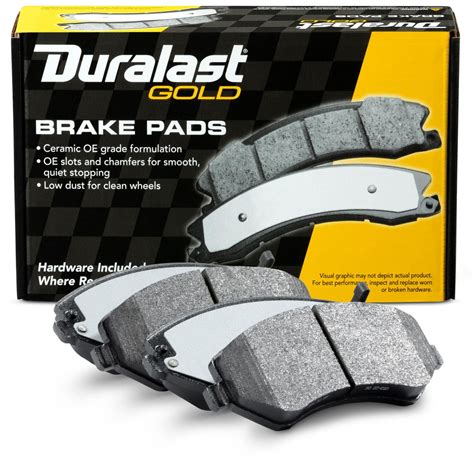 Duralast Gold Semi-Metallic Brake Pads DG856