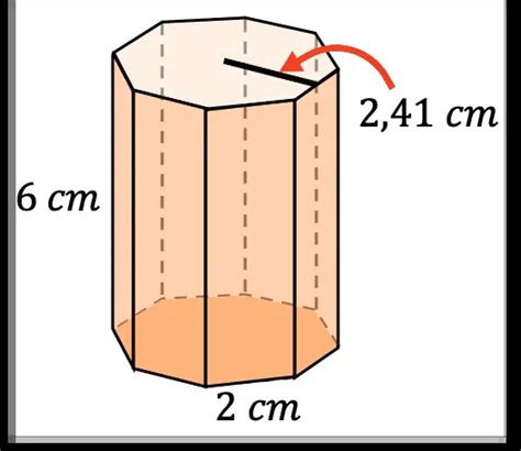 Rea De Un Prisma Octagonal F Rmula Ejemplo Y Calculadora