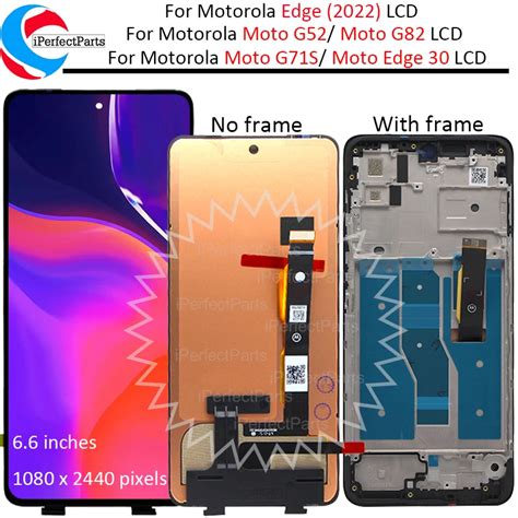 Original Amoled For Motorola Moto G G Lcd Display Touch Screen