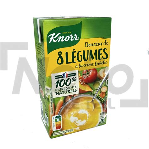 Douceur de 8 légumes à la crème fraîche 1L KNORR KNORR 8710908960864