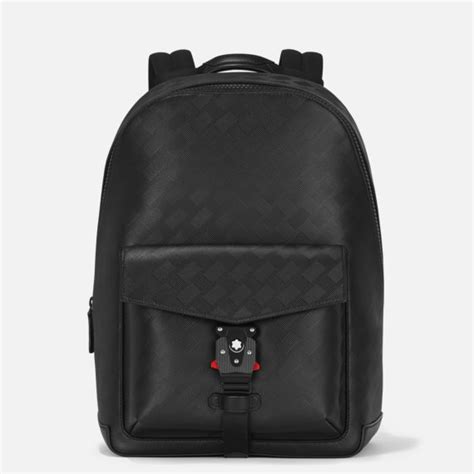 Mont Blanc Extreme Leather Rucksack Back Cook Elite