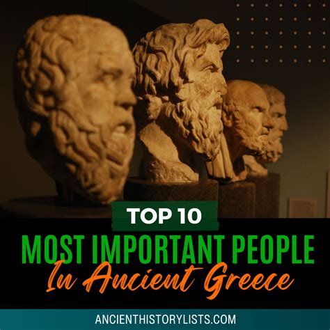 top ten historical people lifes  people  changed  world