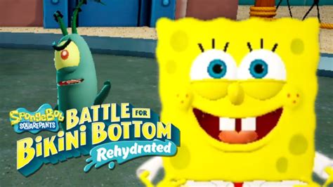 SpongeBob Battle For Bikini Bottom Rehydrated 100 Walkthrough Part 11 Krusty Krab YouTube