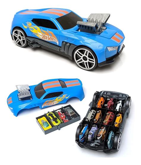 Ripley Pista Hot Wheels Hwcc Porta Autos En Race N Haul