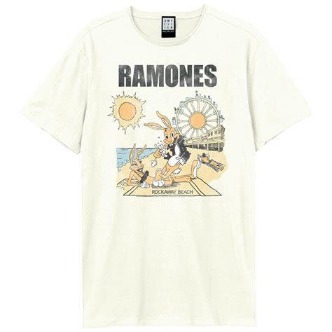 Ramones Rockaway Beach | Ramones Graphic T-Shirts | Amplified