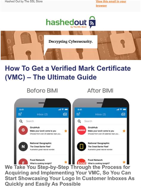 The Ssl Store How To Get A Verified Mark Certificate Vmc The