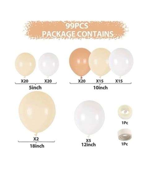 Boho Neutral Tones Balloon Garland Nude Macaroon Wedding Garland Nude Balloon Arch Kit Boho 1st