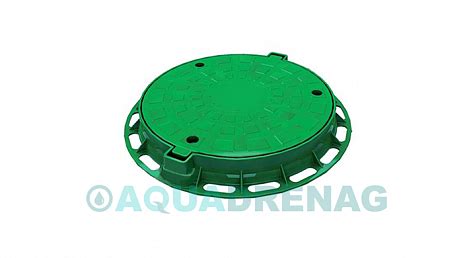Люк пластиковый канализационный (зеленый) купить в Москве недорого