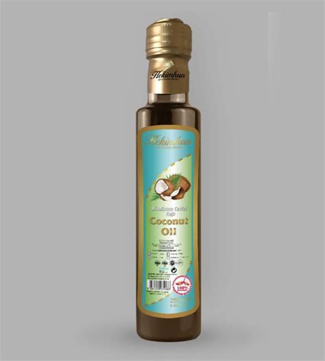 Пищевое кокосовое жидкое масло HEKIMHAN Турция 250 гр. - купить с ...