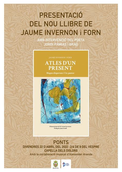 Presentaci Del Nou Llibre Atles D Un Present De Jaume Invernon I