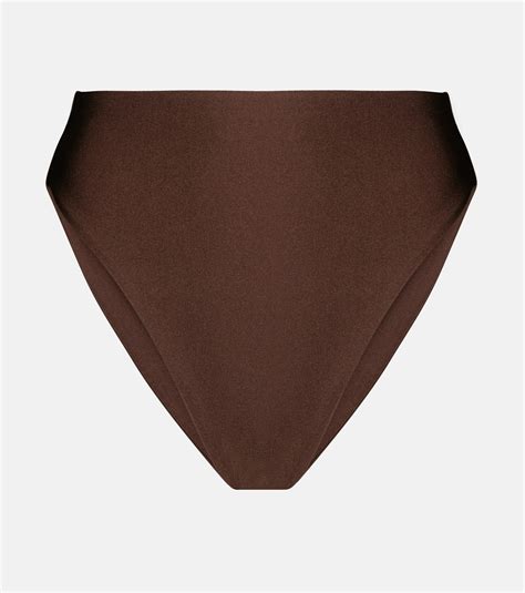 Jade Swim Incline High Rise Bikini Bottoms Jade Swim