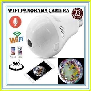 Boston Home Cctv Ip Panorama Camera H L Degree Spy Light Bulb