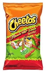 Amazon Oz Cheetos Flamin Hot Limon Crunchy Flaming Hot Lime Pack Of