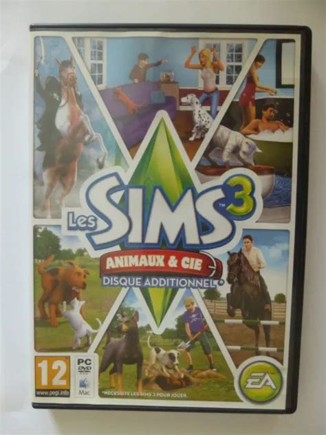 Jeu Pc Les Sims Animaux Et Compagnie Cie Eur Picclick Fr