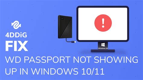 Fixed Wd Passport Not Showing Up In Windows Wd Passport