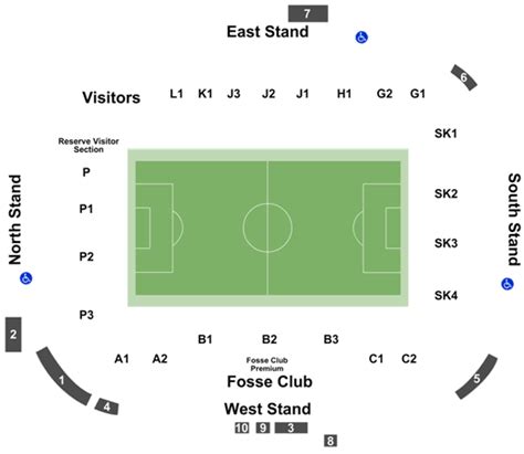 King Power Seating Map Leicester City Stadium Map Atelier Yuwaciaojp