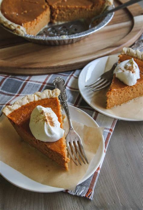 Easy 5 Ingredient Pumpkin Pie Recipe Sweetphi