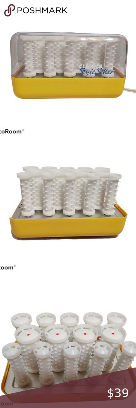 Clairol Style Setter Hot Rollers C Yellow Clairol Hot Rollers Style