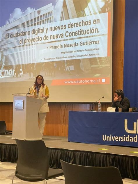 Pamela Noseda Estudiante Del Doctorado En Derecho Present Ponencia