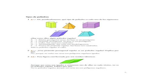 Matematicas Resueltos Soluciones Figuras En El Plano En El Espacio Y