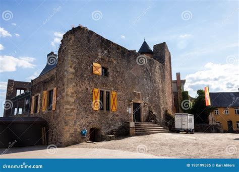 Side Of The Castle In Idar Oberstein Germany Editorial Image Image
