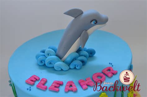 Delfin Torte Jennys Backwelt