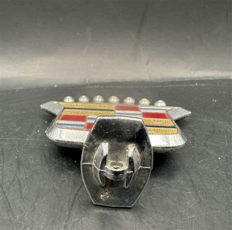 Purchase Vintage 1963 1964 Cadillac Hood Emblem Badge Ornament In Oh