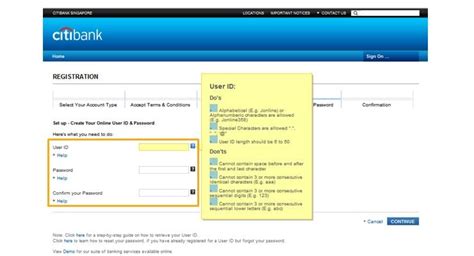 Citibank Online Internet Banking Online Banking Citibank Singapore