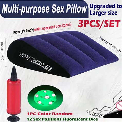 Inflatable Assist Sex Pillow Cushion Bdsm Sofa Sex Furniture