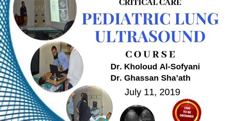 Critical Care Pediatric Lung Ultrasound Course