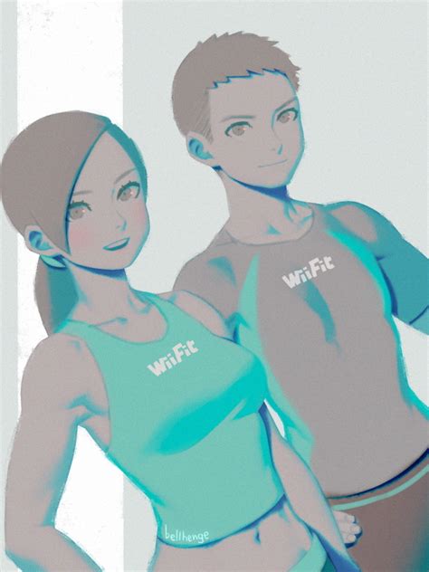 Wii Fit Trainer Wii Fit Trainer And Wii Fit Trainer Super Smash Bros And 1 More Drawn By