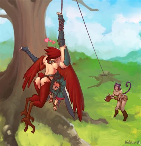 Harpy Studying By PaladinMuffins Hentai Foundry