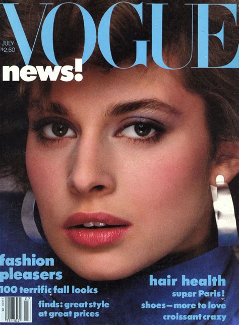 Nastassja Kinski Throughout The Years In Vogue Vogue Us Vogue Magazine Covers Magazine Cover