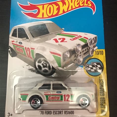 Hot Wheels Ford Escort Rs Castrol Shopee Malaysia
