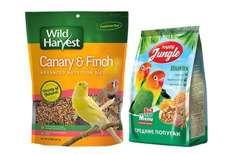 kemasan pakan burung nutrisi jenis  bentuk pengemasannya