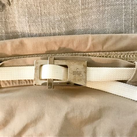 Gucci Swim Gucci Belted Bikini Swimsuit In Tan Poshmark