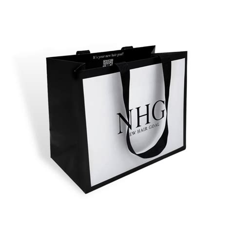 Nhg Satin Handle Luxury Paper Bag Nhg