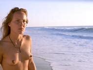 Naked Maya Gaugler In Under The Sand