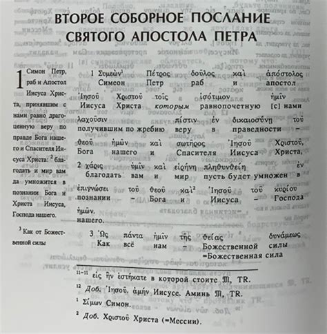 НОВЫЙ ЗАВЕТ НА ГРЕЧЕСКОМ ЯЗЫКЕ С ПОДСТРОЧНЫМ ПЕРЕВОДОМ НА РУССКИЙ ЯЗЫК ...