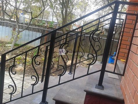 Перила уличные металлические купить под ключ в Москве по цене от 595 ...