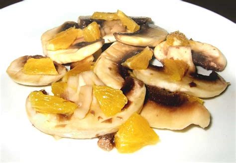 Salade De Champignons L Orange Ma Cuisine Sant