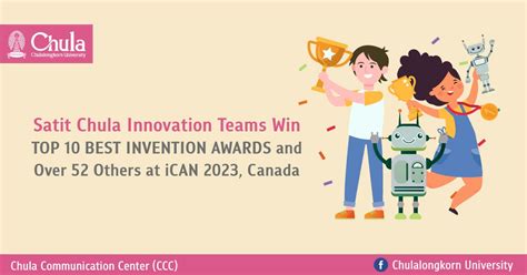 Satit Chula Innovation Teams Win TOP 10 BEST INVENTION AWARDS And Over