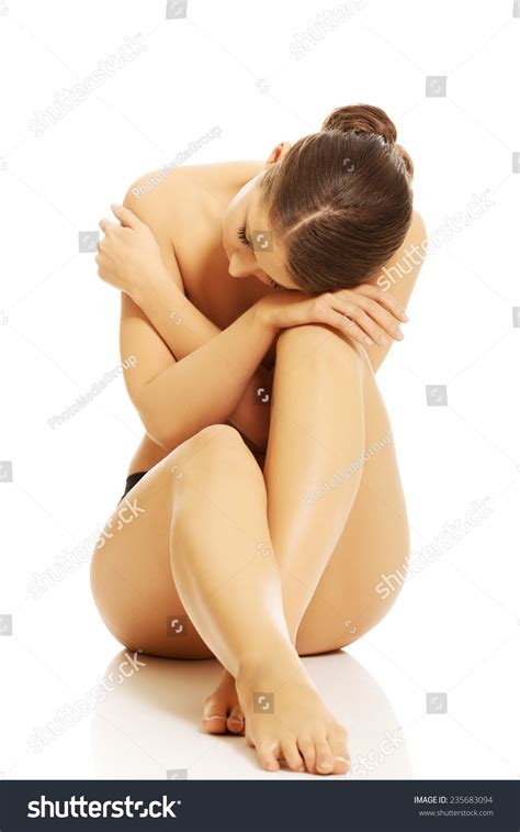Nude Woman Sitting On Floor Stock Photo Shutterstock