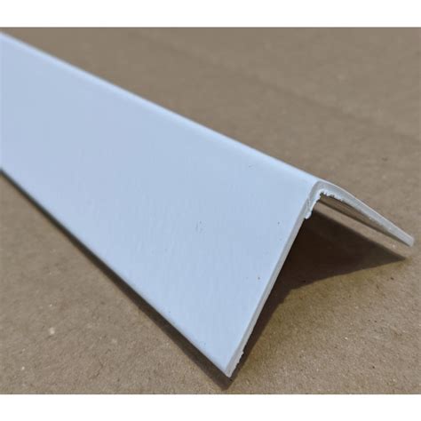 Trim Tex White 25mm X 25mm X 12m Pvc Corner Guard 1 Length Profilestore