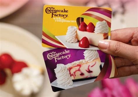 The Cheesecake Factory Coupons & Sales | Bonus Card Time!!