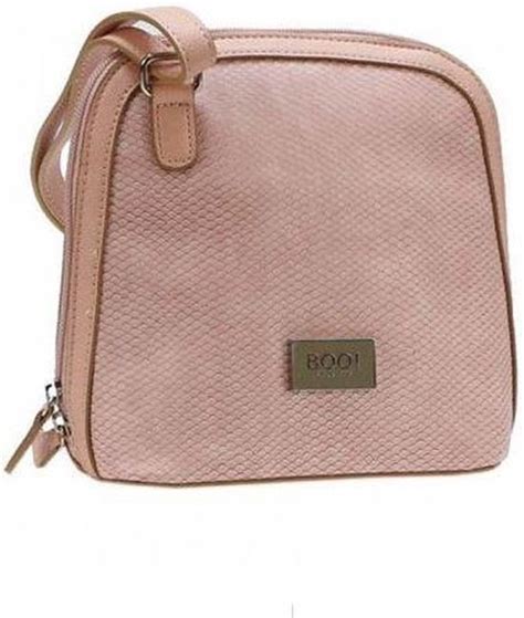 Boo Schoudertas Vicenzo Nude Bol