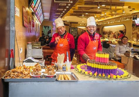 La Riqueza Y Variedad De La Comida China Queda Patente En Las Calles De