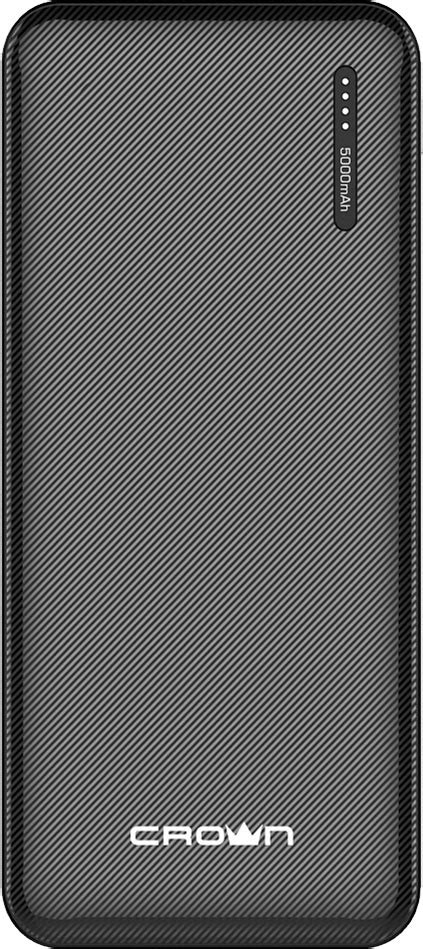 УМБ Crown CMPB-5000 5000 mAh Type-C Black (CMPB-5000 Black) – фото ...