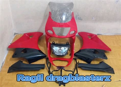 Jual Fairing Fullset Depan Ninja RR 150 Old Polos Original Di Lapak