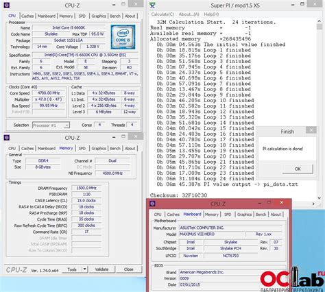 Тестирование процессора Intel Core i5-6600K. Сравнение ...